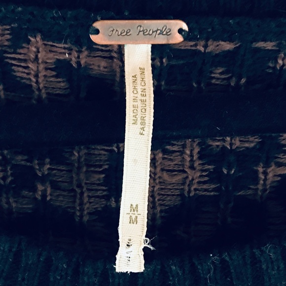 Free People Chic Leopard Print Loose Fit Sweater - Picture 4 of 8